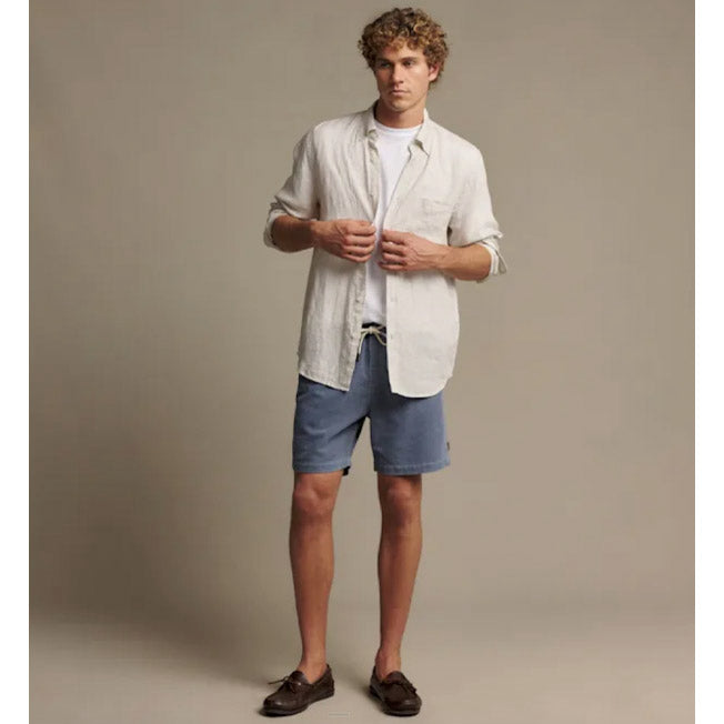 R.M. Williams Karron Linen Stripe Shirt
