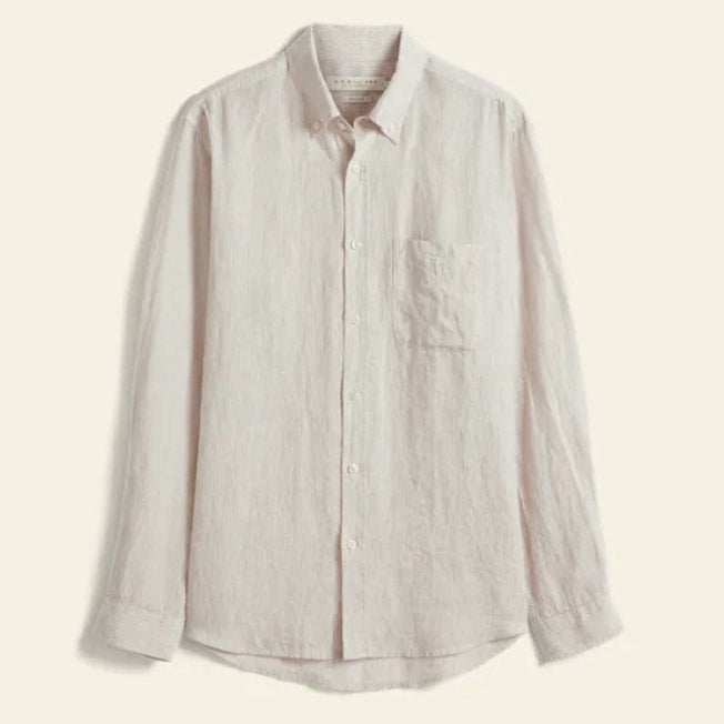 R.M. Williams Karron Linen Stripe Shirt