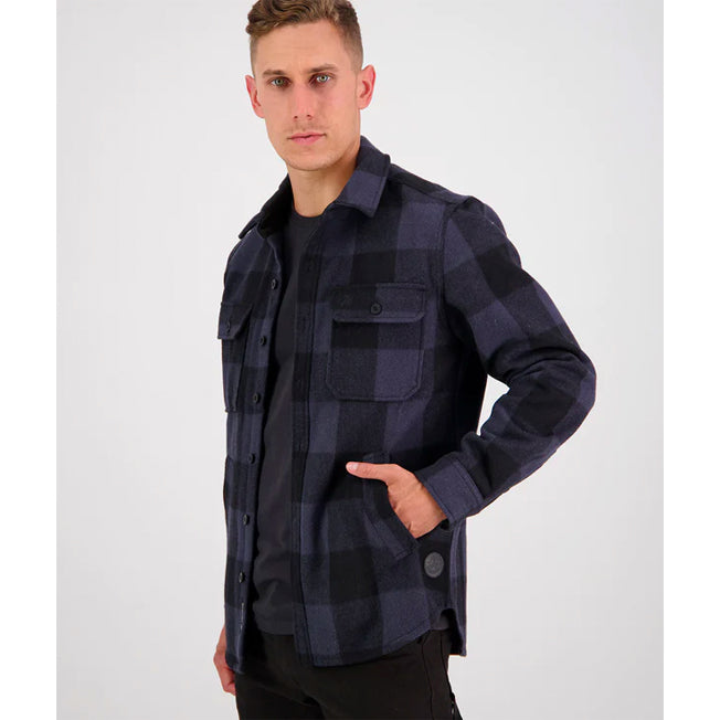 Swanndri Mens Kiaraki Wool Shacket