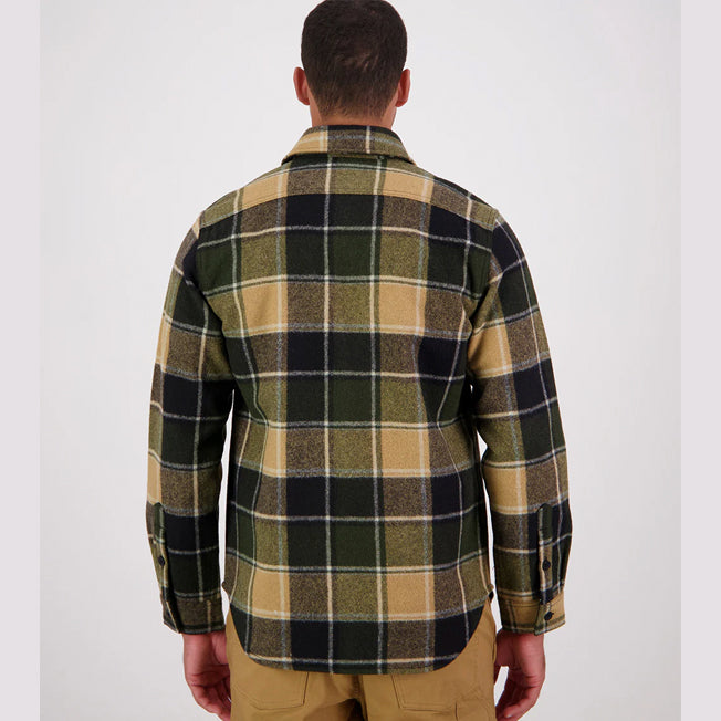 Swanndri Mens Kiaraki Wool Shacket