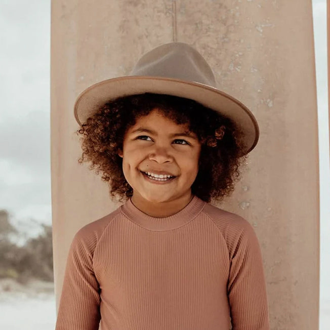 Will and Bear Little Calloway Kids Fedora Felt Hat