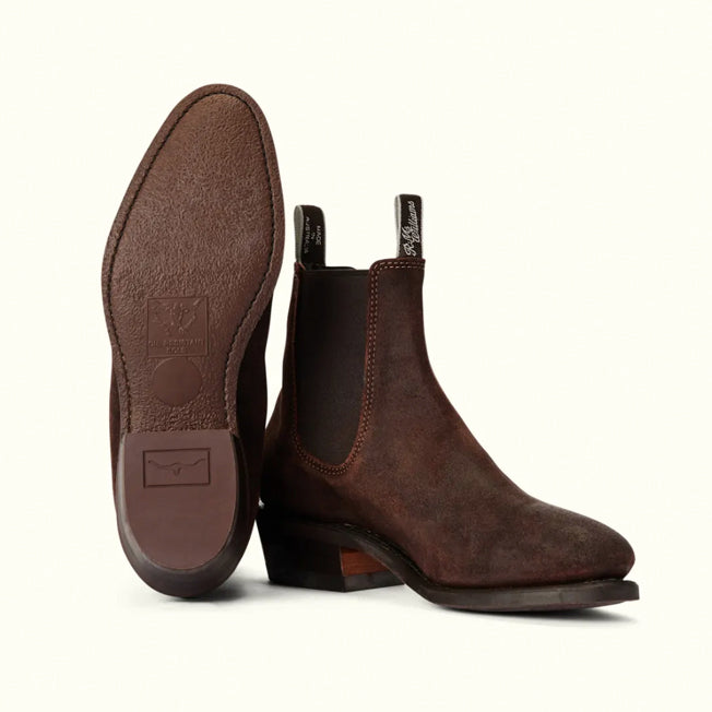 R.M. Williams Comfort Lady Yearling Waxed Suede Boot