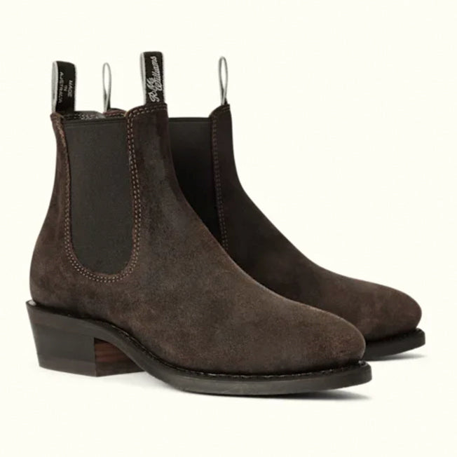 R.M. Williams Comfort Lady Yearling Waxed Suede Boot