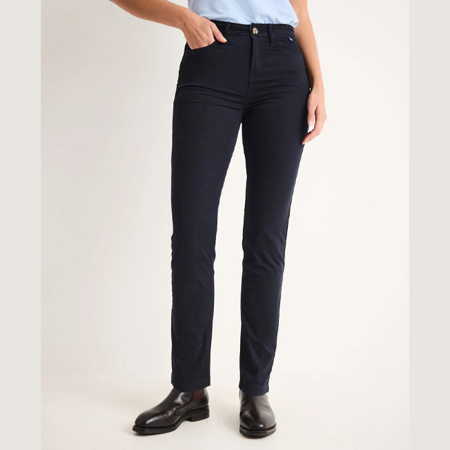 RB Sellars Ladies 5 Pocket Mid Rise Tapered Leg Chino