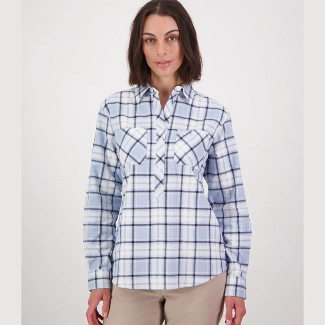 Swanndri Womens Closed Front Egmont Shirt Twin Pack