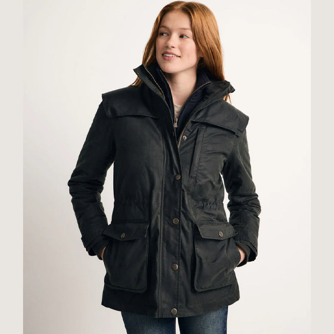 RB Sellars Ladies Khancoban Oilskin Jacket