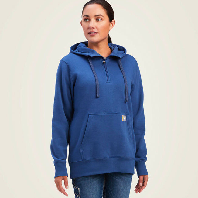 Ariat Womens Rebar Skill Set 1/2 Zip Hoodie