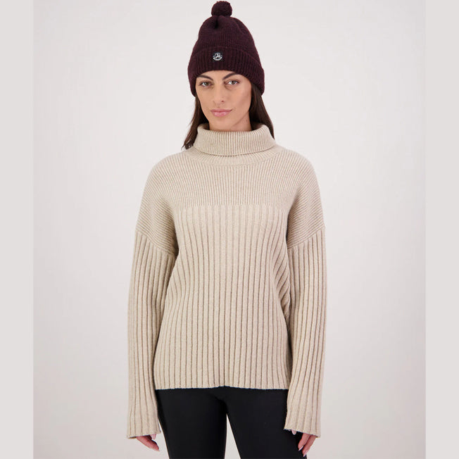 Swanndri Ladies Lillian Rib Roll Neck Jumper