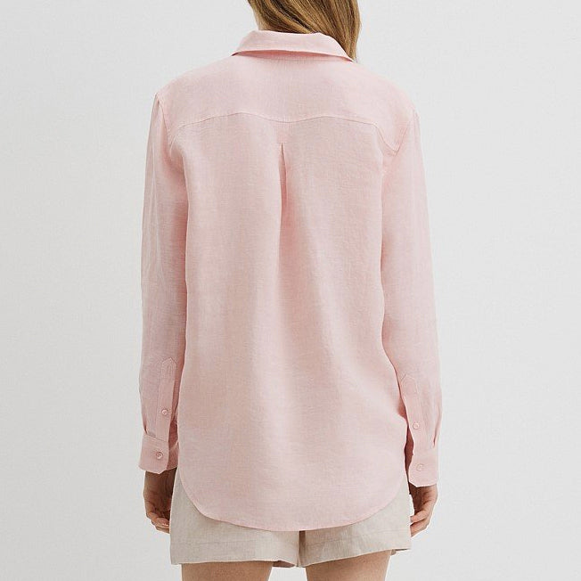 Country Road Ladies Linen LS Shirt