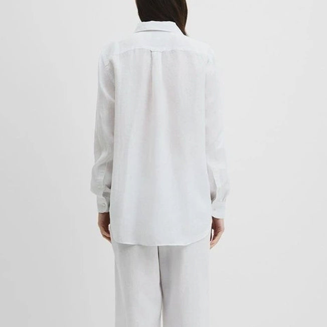 Country Road Ladies Linen LS Shirt