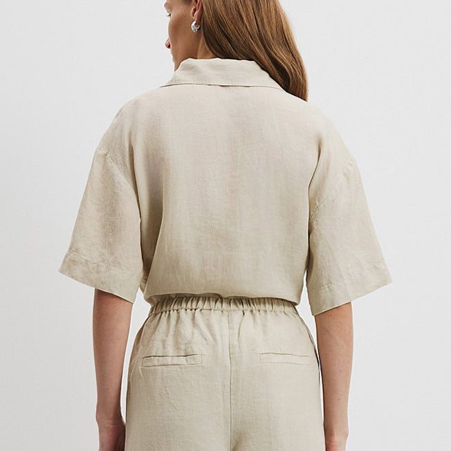 Country Road Ladies Linen SS Shirt