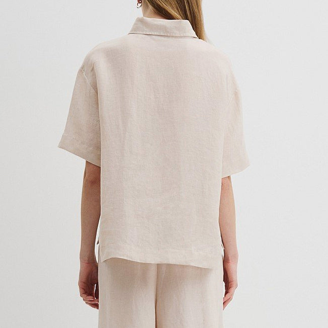 Country Road Ladies Linen SS Shirt