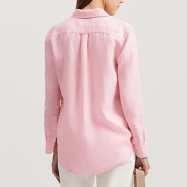 Country Road Ladies Linen LS Shirt