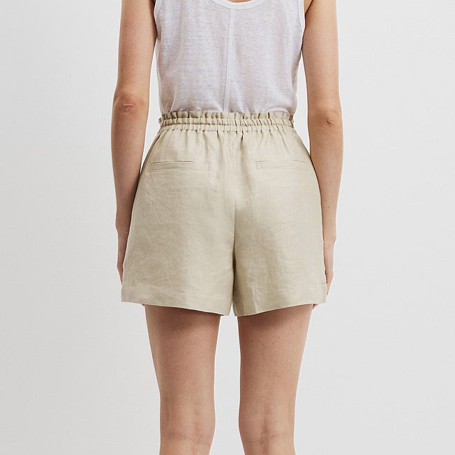 Country Road Lds Linen Relaxed Short