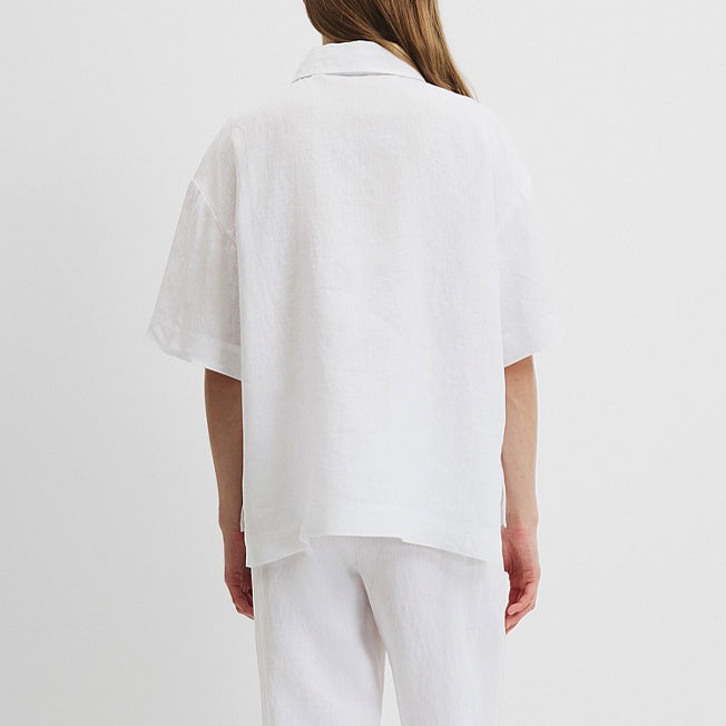 Country Road Ladies Linen SS Shirt