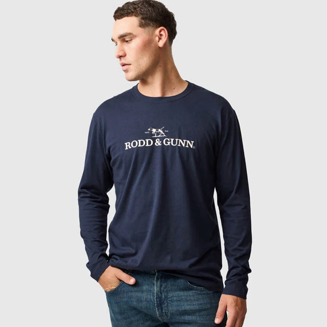 Rodd & Gunn Mens Logo Long Sleeve Tee