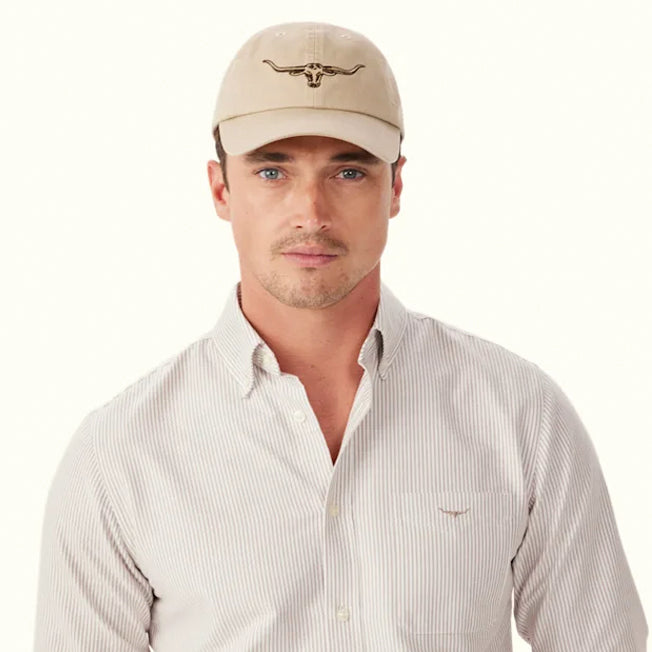 R.M. Williams Longhorn Twill Cap