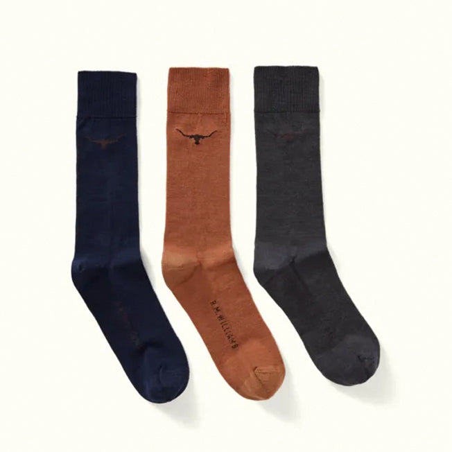 R.M. Williams Longhorn Sock 3pk
