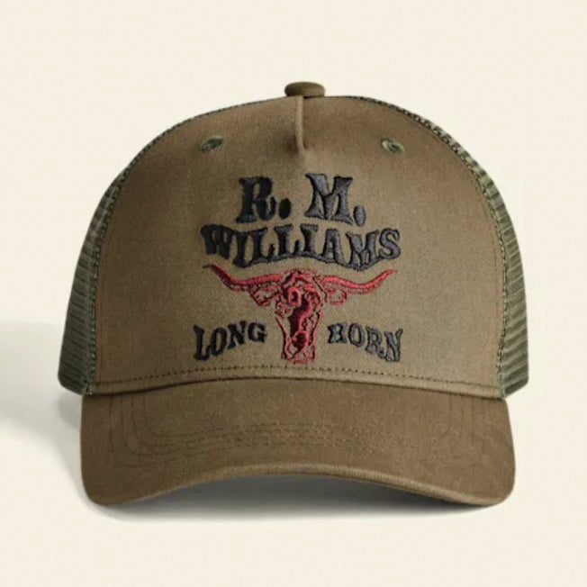 R.M. Williams R.M.W. Longhorn Trucker Cap
