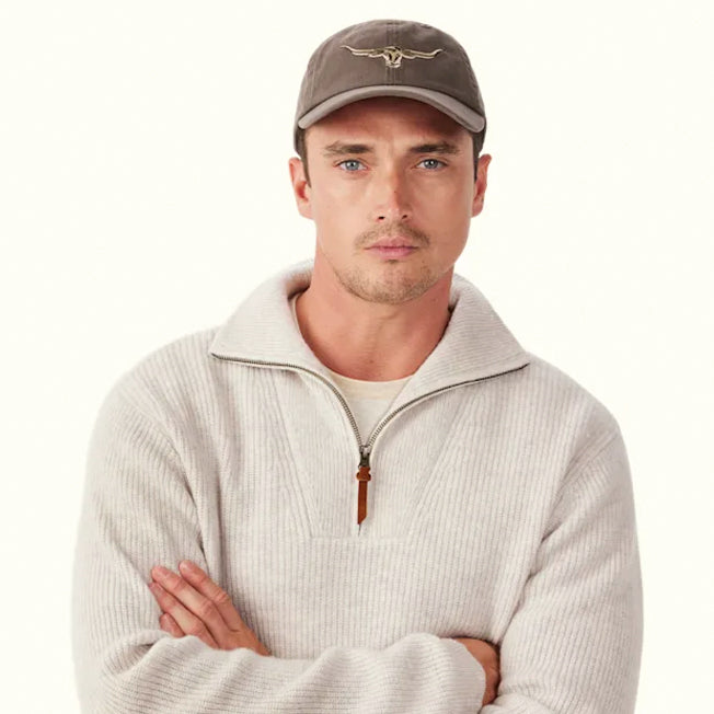 R.M. Williams Longhorn Twill Cap