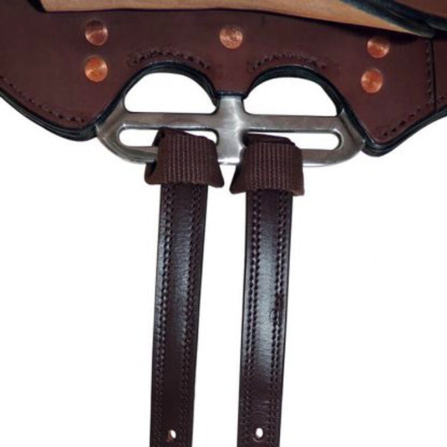 Toowoomba Saddlery Loop End Leather Girth Points Pair