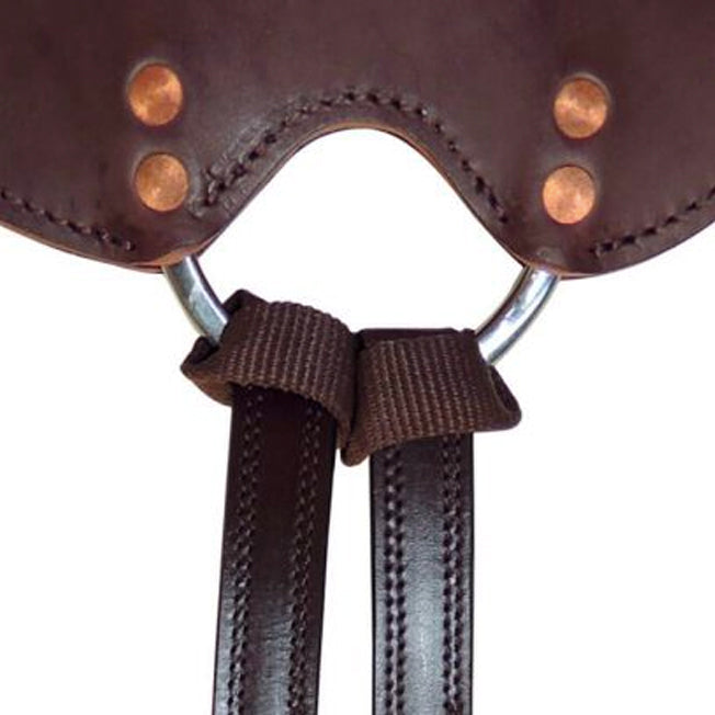 Toowoomba Saddlery Loop End Leather Girth Points Pair