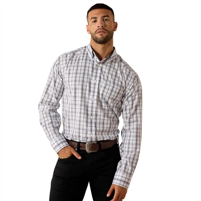 Ariat Mens Wrinkle Free Louie Classic Fit LS Shirt