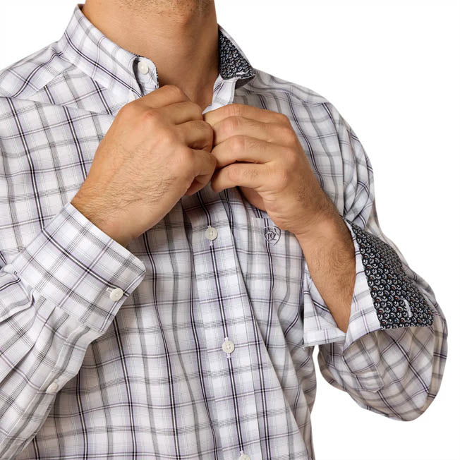 Ariat Mens Wrinkle Free Louie Classic Fit LS Shirt