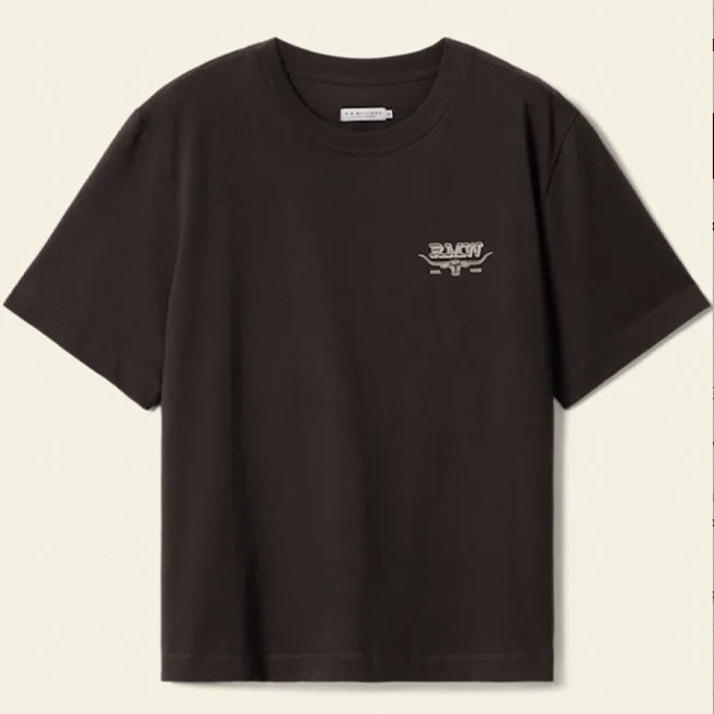 R.M. Williams Ladies Louth Back Print Tee