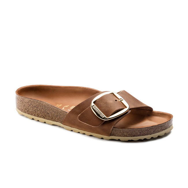 Birkenstock Madrid Big Buckle Oiled Leather Regular