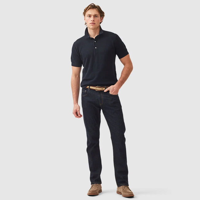 Rodd and Gunn Masons Flat Knit Polo