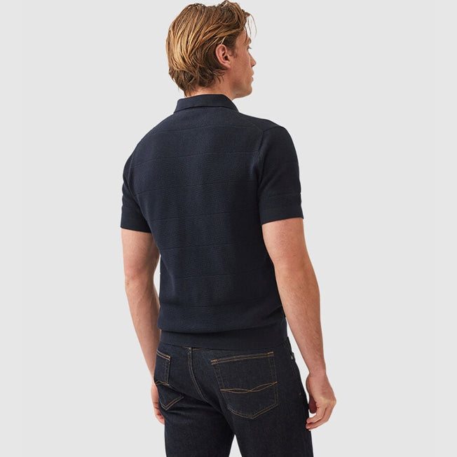 Rodd and Gunn Masons Flat Knit Polo