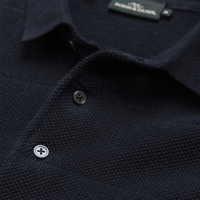 Rodd and Gunn Masons Flat Knit Polo