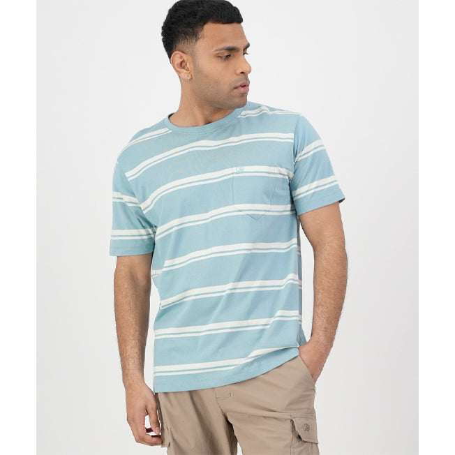 Swanndri Mens Melville Strip SS Tee
