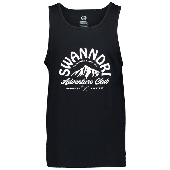 Swanndri Mens Mountain Top Printed Singlet