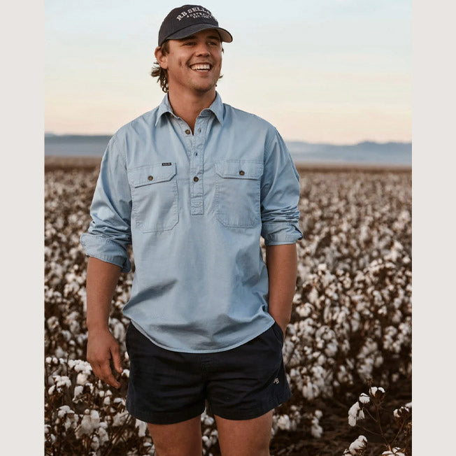 RB Sellars Mens Australian Cotton Rugger