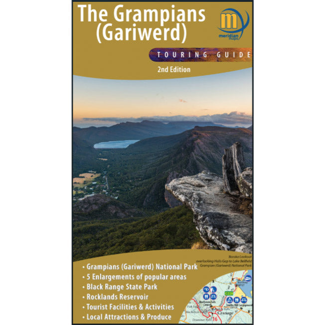 Meridian Maps The Grampians (Gariwerd) Touring Guide 2nd Ed