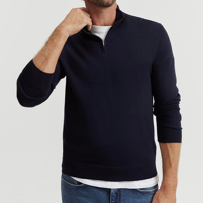 Country Road Mens Verified Australian Merino 1/2 Zip Knit