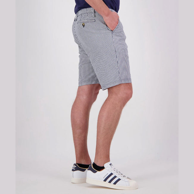 Swanndri Mens Mission Bay Stripe Chino Short