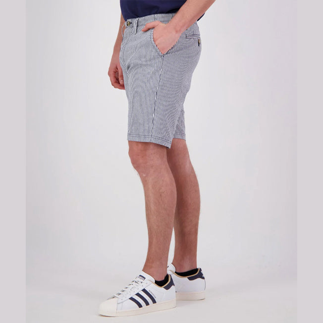 Swanndri Mens Mission Bay Stripe Chino Short
