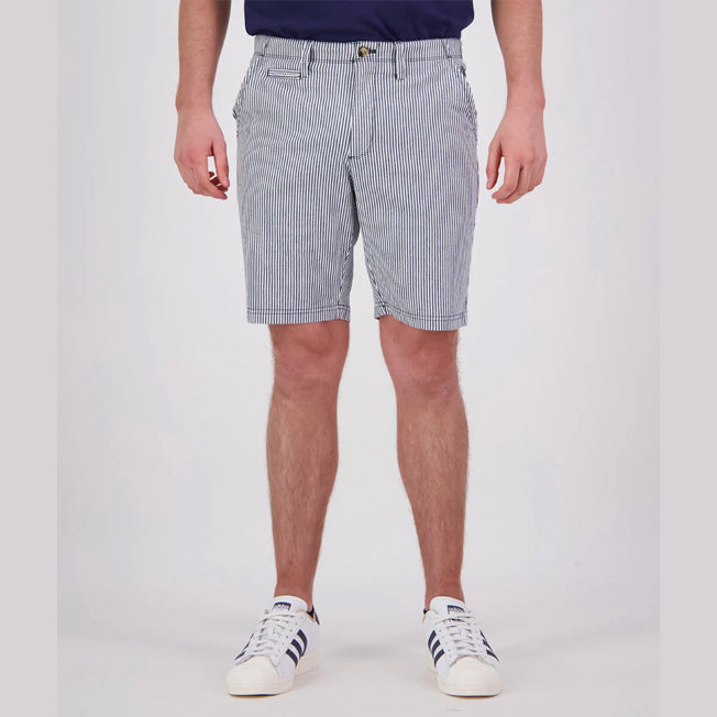 Swanndri Mens Mission Bay Stripe Chino Short