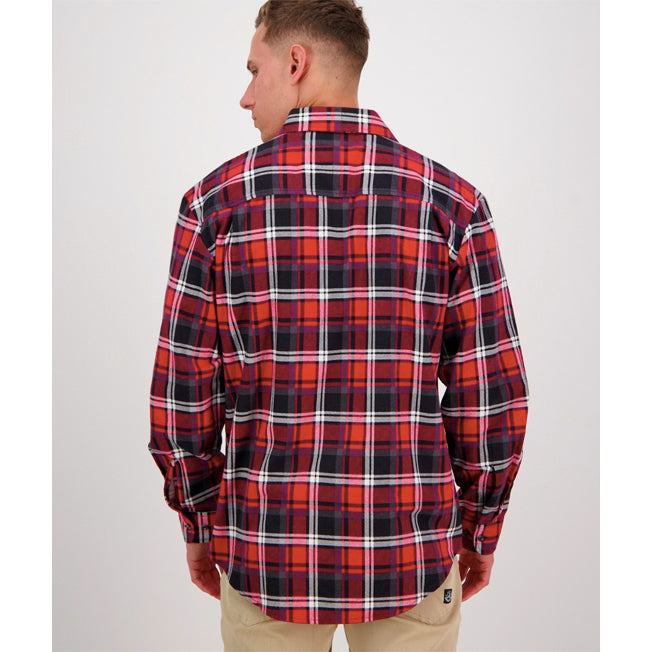 Swanndri Mens Full Button Egmont Shirt Twin Pack