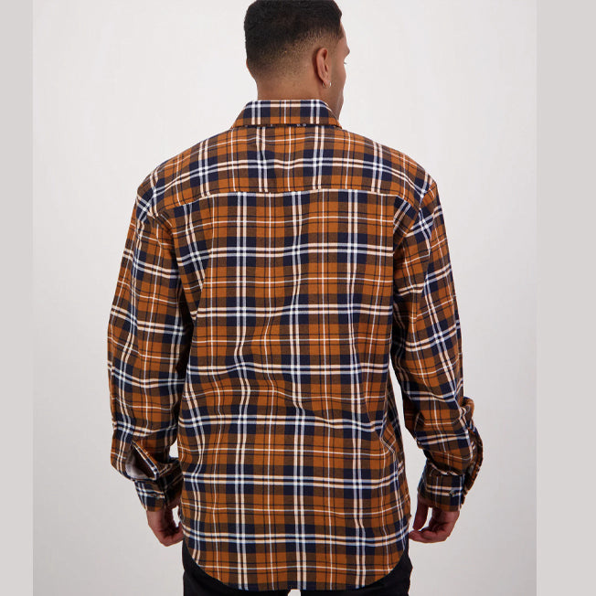 Swanndri Mens Closed Front Egmont Shirt Twin Pack