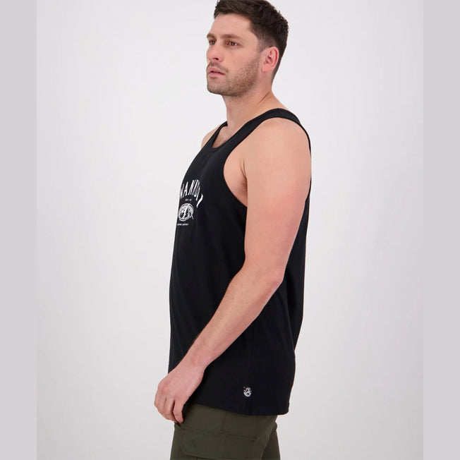 Swanndri Mens Heaphy Printed Singlet