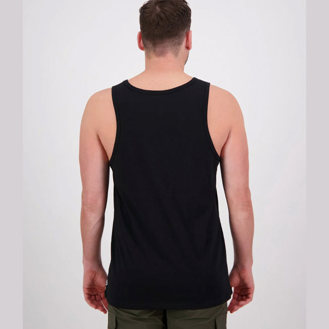 Swanndri Mens Heaphy Printed Singlet