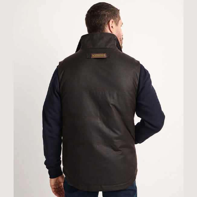 RB Sellars Mens Khancoban Oilskin Vest