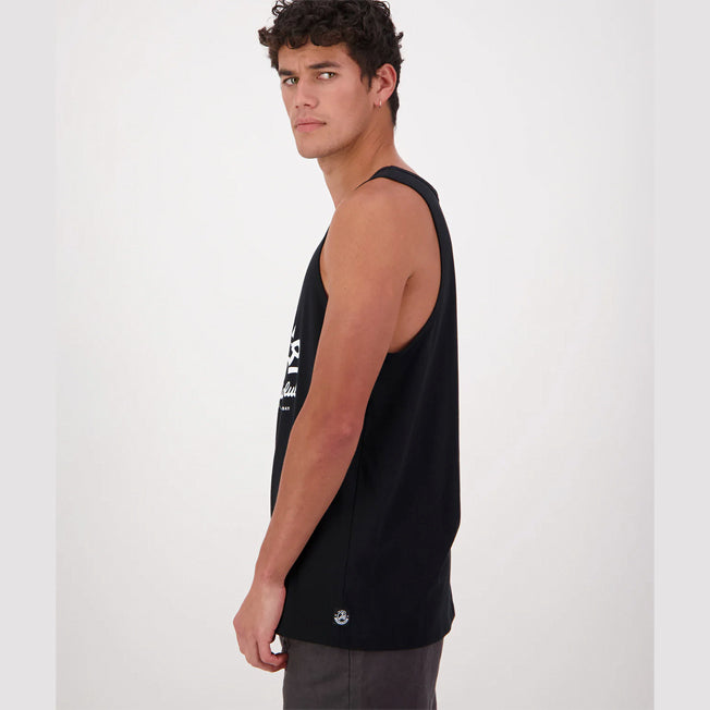 Swanndri Mens Mountain Top Printed Singlet