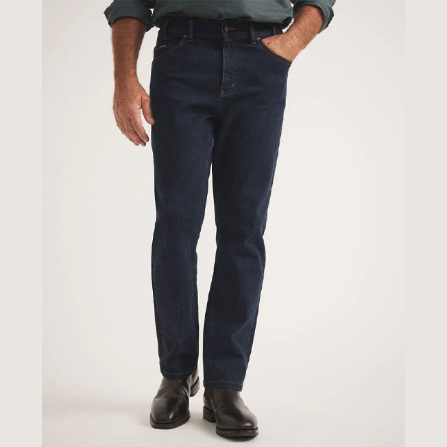 RB Sellars Mens Sinclair Mid Rise Straight Leg Work Jean