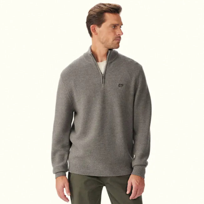 R.M. Williams Moresby 1/4 Zip Merino Knit