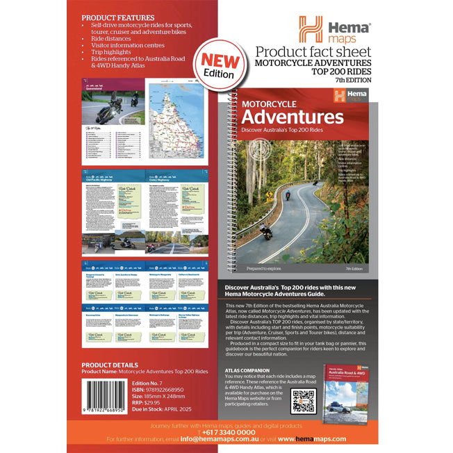 Hema Motorcycle Adventures Top 200 Rides